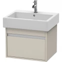 Тумба тауп матовый 55 см Duravit Ketho KT668609191