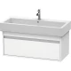 Тумба белый матовый 95 см Duravit Ketho KT668801818