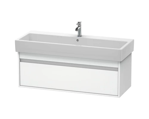 Тумба белый матовый 115 см Duravit Ketho KT668901818
