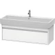 Тумба белый матовый 115 см Duravit Ketho KT668901818