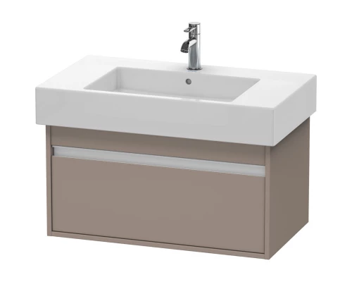 Тумба базальт матовый 80 см Duravit Ketho KT669004343