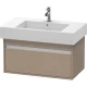 Тумба лен 80 см Duravit Ketho KT669007575