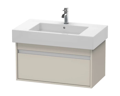 Тумба тауп матовый 80 см Duravit Ketho KT669009191