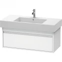 Тумба белый матовый 100 см Duravit Ketho KT669101818