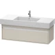 Тумба тауп матовый 120 см Duravit Ketho KT669209191