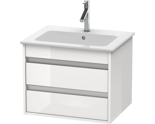 Тумба белый глянец 60 см Duravit Ketho KT642802222