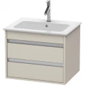 Тумба тауп матовый 60 см Duravit Ketho  KT642809191