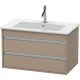 Тумба лен 80 см Duravit Ketho KT642907575