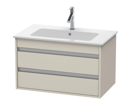 Тумба тауп матовый 80 см Duravit Ketho KT642909191