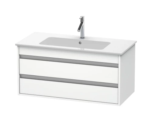 Тумба белый матовый 100 см Duravit Ketho KT643001818