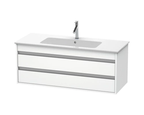 Тумба белый матовый 120 см Duravit Ketho KT643101818