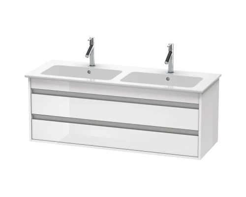 Тумба белый глянец 127 см Duravit Ketho KT643202222