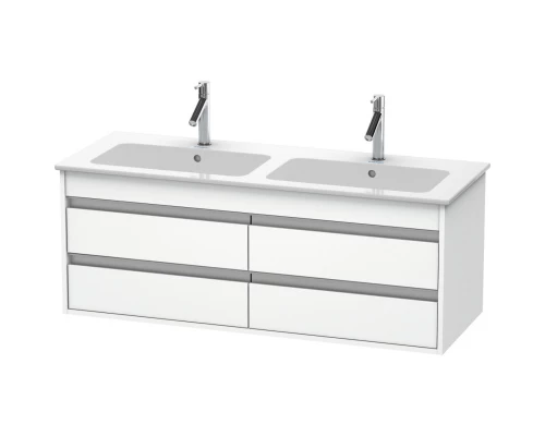 Тумба белый матовый 127 см Duravit Ketho KT643301818