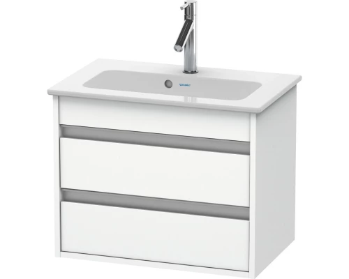 Тумба белый матовый 60 см Duravit Ketho KT645201818