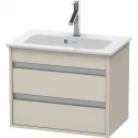 Тумба тауп матовый 60 см Duravit Ketho KT645209191