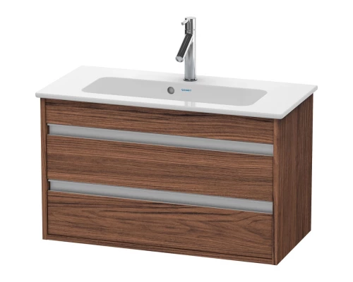 Тумба темный орех 80 см Duravit Ketho KT645302121