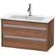 Тумба орех 80 см Duravit Ketho KT645307979