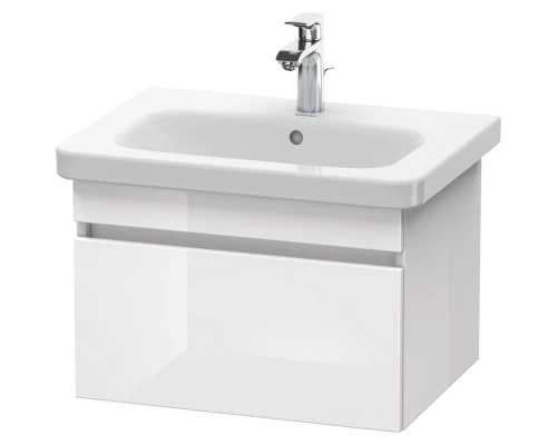 Тумба белый глянец 58 см Duravit DuraStyle DS638002222