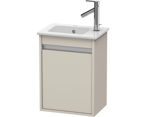 Тумба тауп матовый 40 см Duravit Ketho KT6417L9191