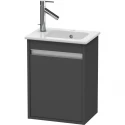 Тумба графит матовый 40 см Duravit Ketho KT6417R4949