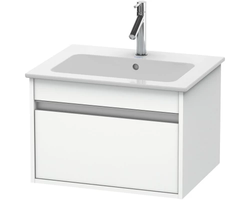 Тумба белый матовый 60 см Duravit Ketho KT641801818