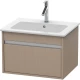 Тумба лен 60 см Duravit Ketho KT641807575