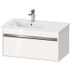 Тумба белый глянец 80 см Duravit Ketho KT641902222