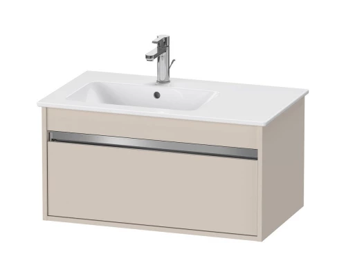 Тумба тауп матовый 80 см Duravit Ketho KT641909191