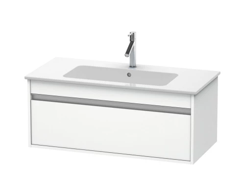 Тумба белый матовый 100 см Duravit Ketho KT642001818