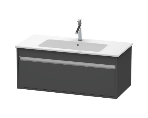 Тумба графит матовый 100 см Duravit Ketho KT642004949
