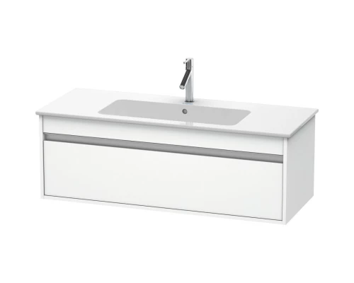Тумба белый матовый 120 см Duravit Ketho KT642101818