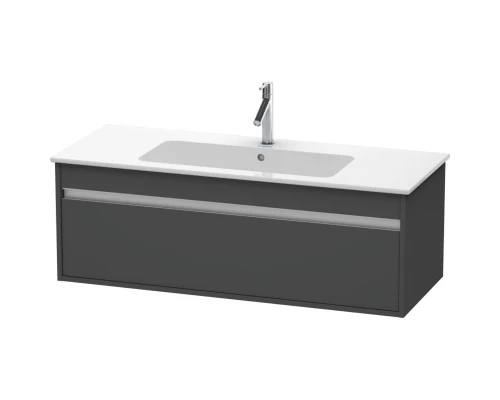 Тумба графит матовый 120 см Duravit Ketho KT642104949