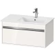 Тумба белый глянец 80 см Duravit Ketho KT641902222