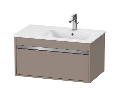Тумба базальт матовый 80 см Duravit Ketho KT641904343