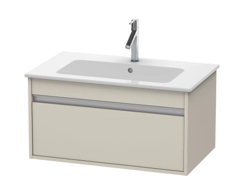 Тумба тауп матовый 80 см Duravit Ketho KT641909191