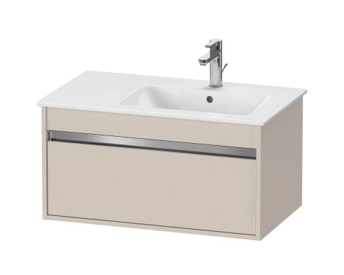Тумба тауп матовый 80 см Duravit Ketho KT641909191