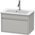 Тумба бетонно-серый матовый 60 см Duravit Ketho KT642200707