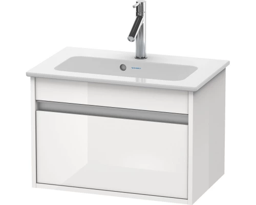Тумба белый глянец 60 см Duravit Ketho KT642202222