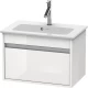 Тумба белый глянец 60 см Duravit Ketho KT642202222