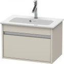 Тумба тауп матовый 60 см Duravit Ketho KT642209191