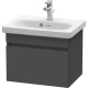 Тумба графит матовый 50 см Duravit DuraStyle DS630304949