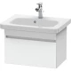 Тумба белый матовый 58 см Duravit DuraStyle DS637901818
