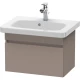 Тумба базальт матовый 58 см Duravit DuraStyle DS637904343