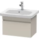 Тумба тауп матовый 58 см Duravit DuraStyle  DS637909191