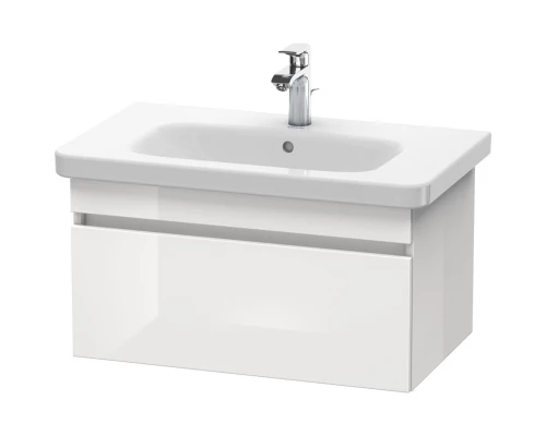 Тумба белый глянец 73 см Duravit DuraStyle DS638102222