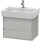 Тумба базальт матовый 65 см Duravit Ketho KT662400707