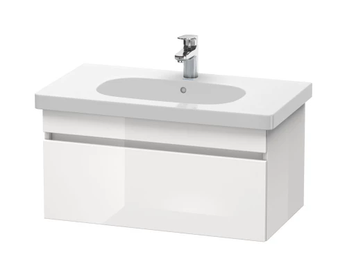 Тумба белый глянец 80 см Duravit DuraStyle DS638402222