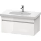 Тумба белый глянец 80 см Duravit DuraStyle DS638402222