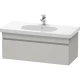 Тумба бетонно-серый матовый 100 см Duravit DuraStyle DS638500707