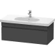Тумба графит матовый 100 см Duravit DuraStyle DS638504949
